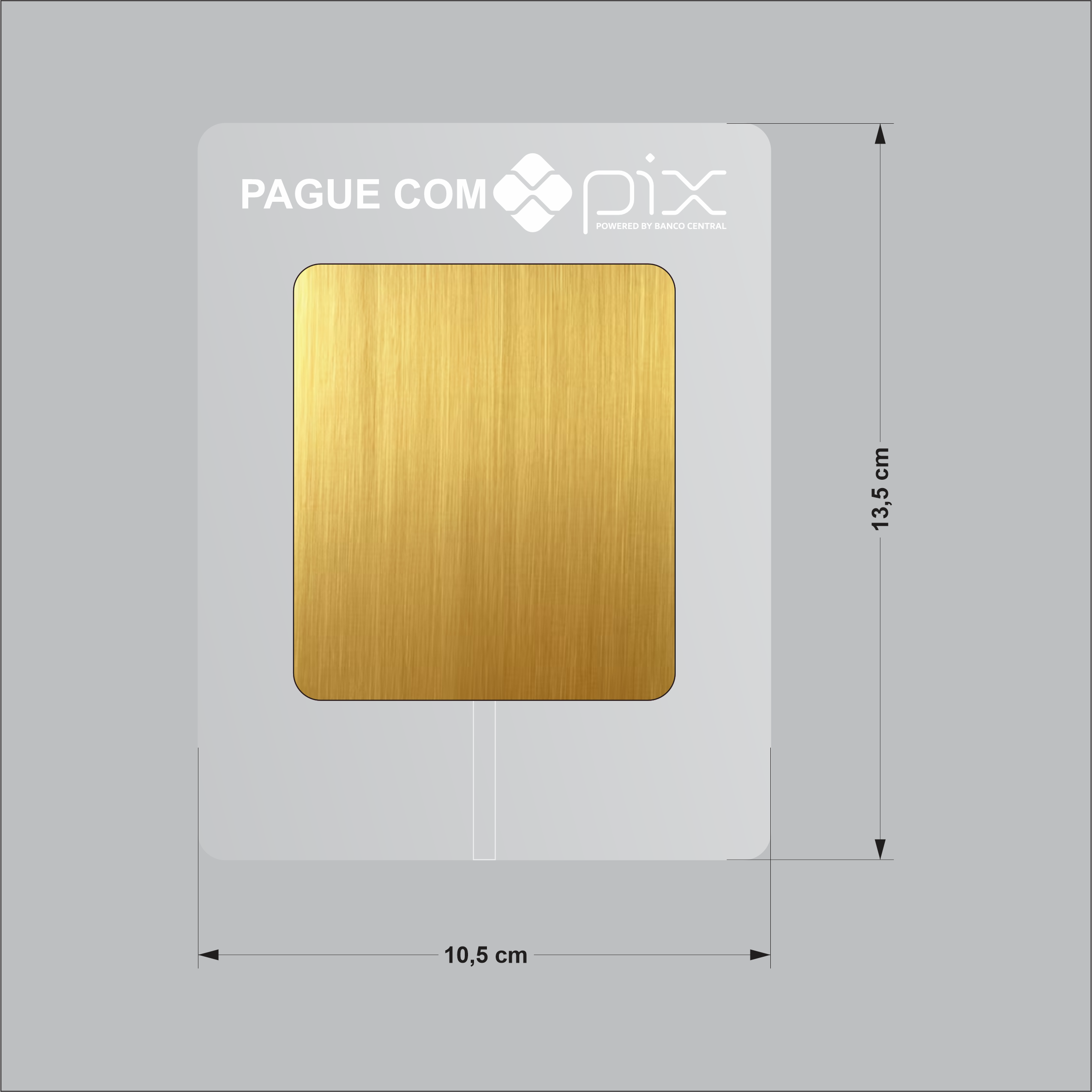 Placa QR code Personalizada (PIX, WIFI, GOOGLE, INSTAGRAM...) - Placas QR Code - Imagem 5